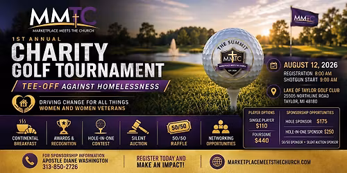 MMTC Charity Golf Tournament 2026: Tee-Off Against Homelessness