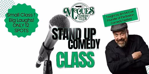 McCue\u2019s Stand-Up Comedy Class with Jim McCue