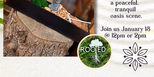 Unwind Zen Garden Workshop