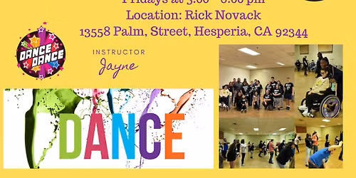 💃🕺 Inclusive Dance Class – Every Friday 💃🕺