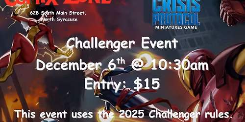 Marvel Crisis Protocol Challenger Event