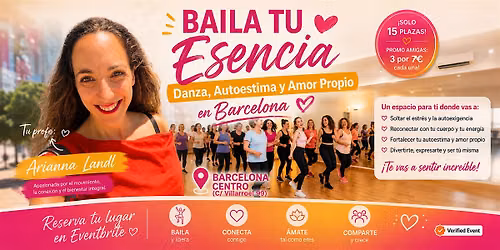 Baila tu Esencia: Danza, Autoestima y Amor Propio en Barcelona