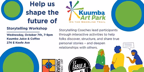 Storytelling Workshop with Ex Fabula Oct 7