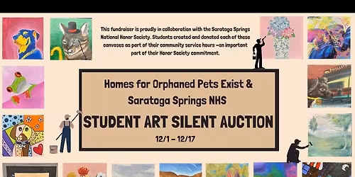 HOPE Student Art Silent Auction & Meet the Artist Night