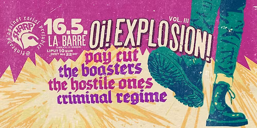 Oi! Explosion vol. 3 - La Barre Joensuu