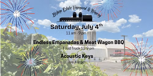 4th of July: Meat Wagon & Endless Empanadas Food Truck + Acoustic Keys Live