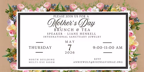 Women's Ministry Mother's Day Brunch & Tea