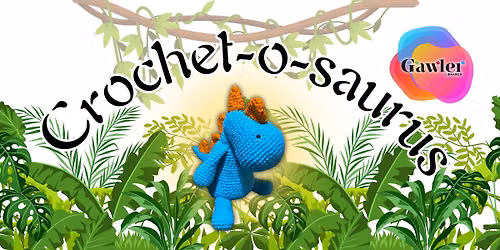 Crochet-o-saurus @ Gawler Civic Centre