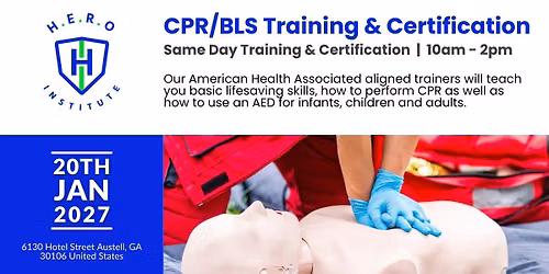 CPR\/BLS Training & Certification