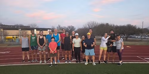 Plano Pacers Track Interval Training