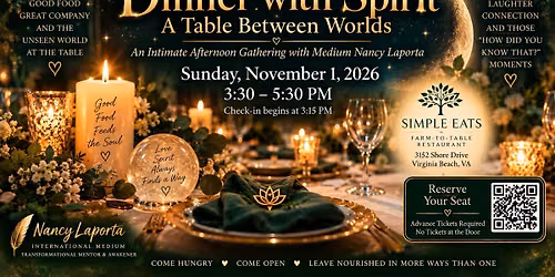  Dinner with Spirit :A Table Between Worlds 