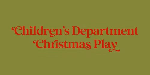 Children\u2019s Department Christmas Play