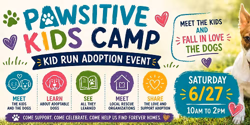 Camp adoption event