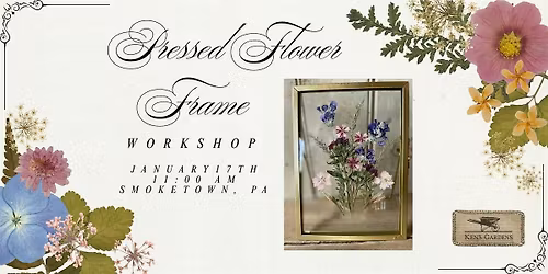 Pressed Flower Frame (Smoketown Location)