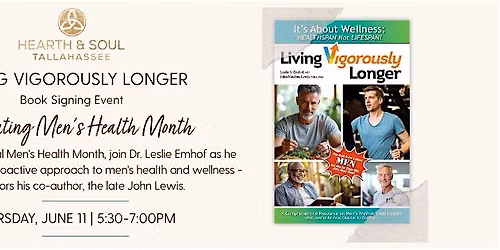 Living Vigorously Longer Book Signing