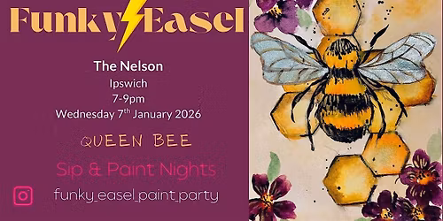 The Funky Easel Sip & Paint Party