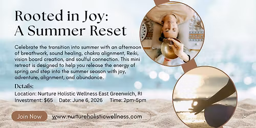 Rooted in Joy: A Summer Reset
