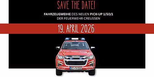 Fahrzeugweihe Pick-Up 1\/50\/1