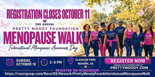 2ND ANNUAL MENOPAUSE WALK
