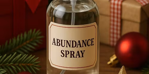 "Bottle the Energy" Christmas Abundance Spray Workshop