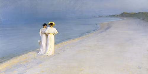 Beaches in Art Talk at Twr y Felin Hotel