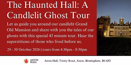 A Haunted Hall: A Candlelit Ghost Tour