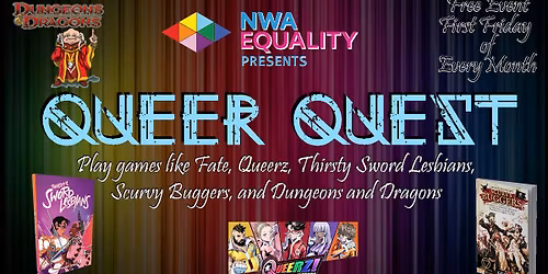 NWA Equality's Queer Quest Free Game Night