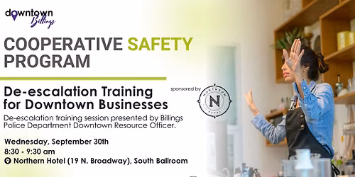 De-Escalation Training for Downtown Businesses