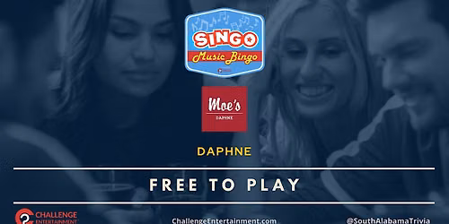 Weekly SINGO Music Bingo Nights at Moe's Original BBQ - Daphne