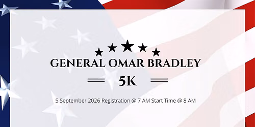 General Omar Bradley 5 Star 5K