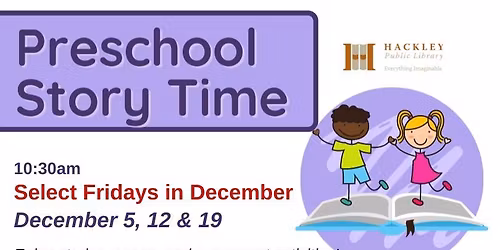 Preschool Story Time