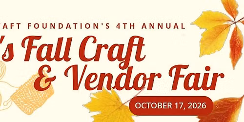 Taft Fall Craft & Vendor Fair 2026