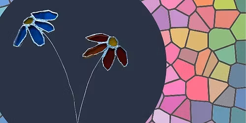 Beginning Stained Glass - Flower Bouquet
