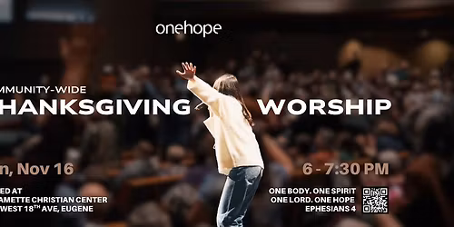 Thanksgiving Community-Wide Worship