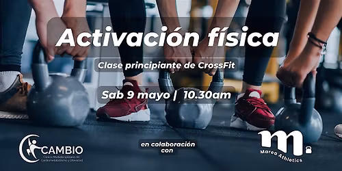 Activaci\u00f3n F\u00edsica Crossfit con Marea Athletics