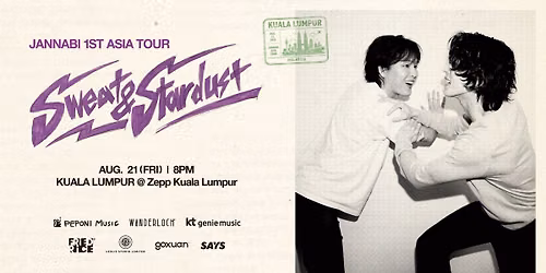 JANNABI 1st Asia Tour : Sweat & Stardust in Kuala Lumpur