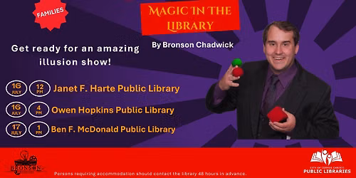 Family Magic Act at the Library!