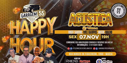 HAPPY HOUR DA FESTA AC\u00daSTICA \u2013 DJ AKEEN | FLASHBACK SEM FRONTEIRAS GARAGEM 55