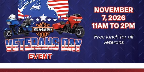Veterans Appreciation Day at Harley-Davidson of Sacramento