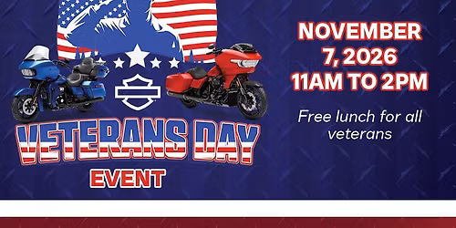 Veterans Appreciation Day at Harley-Davidson of Sacramento