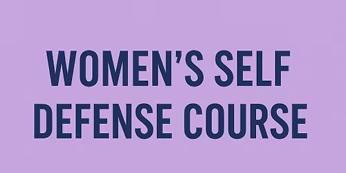 Women's Self Defense
