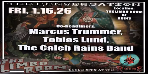 The Caleb Rains Band w\/ Tobias Lund + Marcus Trummer