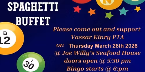 Pocketbook Bingo,\/Vassar Kinry PTA