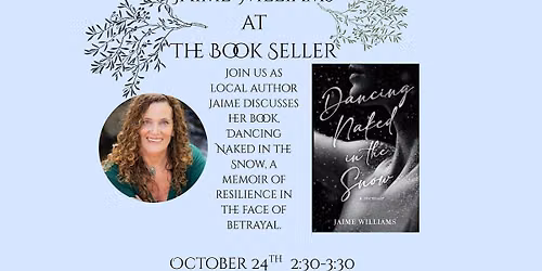 Jaime Williams at The Book Seller!
