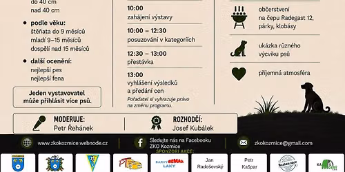 \ud83d\udc3e VO\u0158\u00cd\u0160KI\u00c1DA 2026 | ZKO KOZMICE \ud83d\udc3e