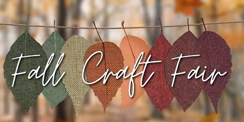 5th Annual Craft Masters Craft Sale (HANDMADE items only)