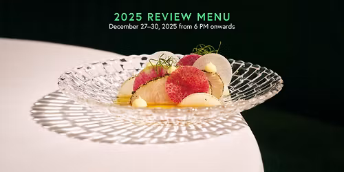 2025 Review Menu