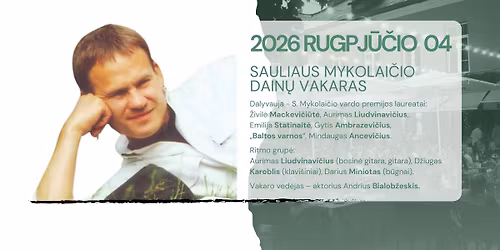 \u201eArtistai\u201d gyvai | Sauliaus Mykolai\u010dio dain\u0173 vakaras