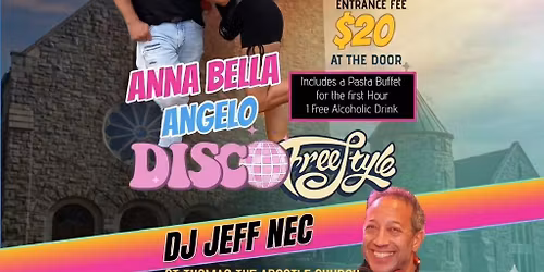 San Paolino Giglio Disco Freestyle Dance Party Fundraiser