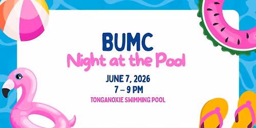 BUMC night at the pool